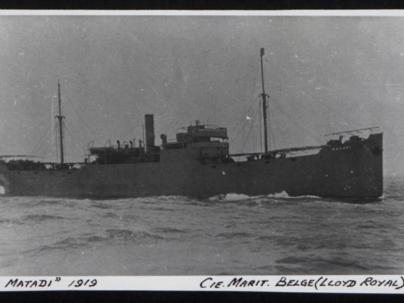 Photograph Of Matadi Cie Maritime Belge Lloyd Royal S A National