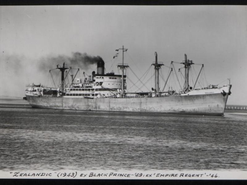 Photograph Of Zealandic (ex Black Prince, Ex Empire Regent)), Shaw 