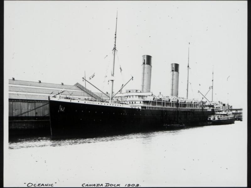 Photograph of Oceanic, White Star Line | National Museums Liverpool