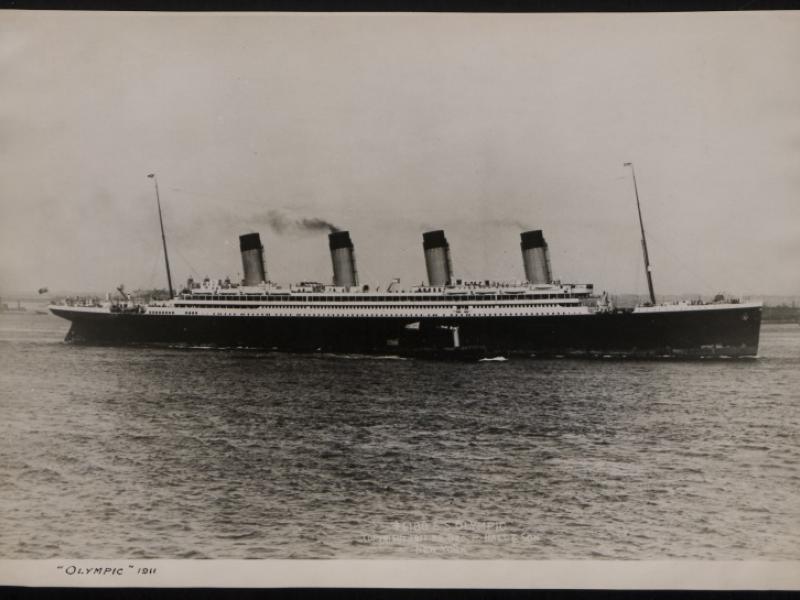 Photograph of Olympic, White Star Line | National Museums Liverpool