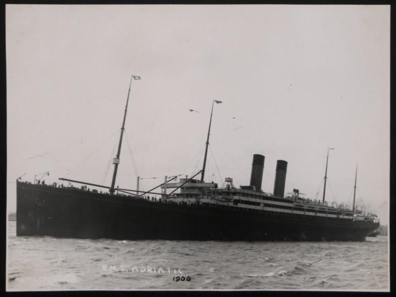 Photograph of Adriatic, White Star Line | National Museums Liverpool