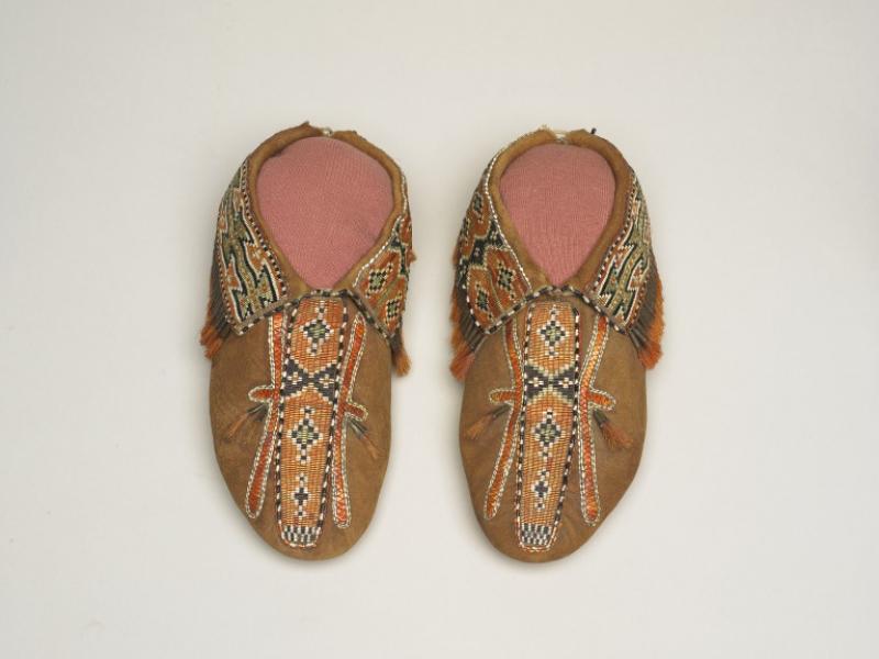 Moccasin, Indigenous Peoples, North America | National Museums Liverpool