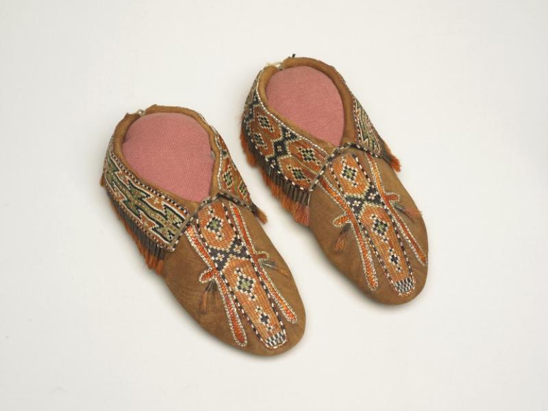 Moccasin, Indigenous Peoples, North America | National Museums Liverpool