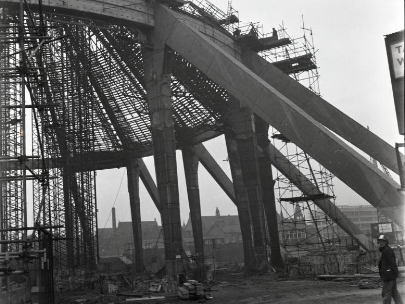 Construction of Liverpool Metropolitan Cathedral | National Museums ...
