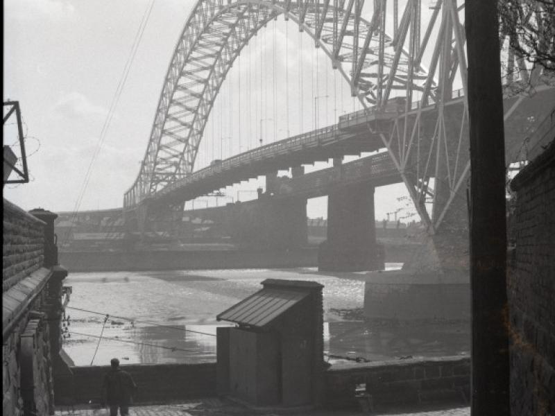 Photograph of the Runcorn-Widnes Bridge | National Museums Liverpool