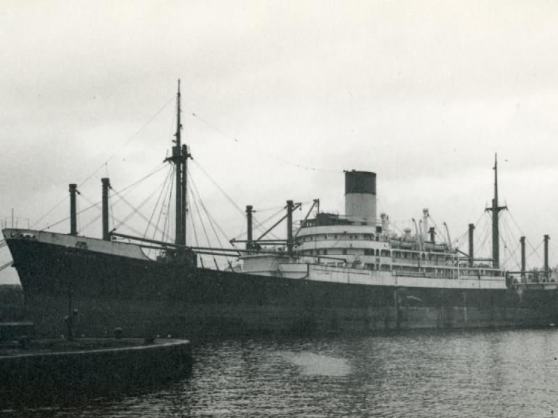 Photograph of Anchises, Blue Funnel Line (Ocean Steam Ship Company ...