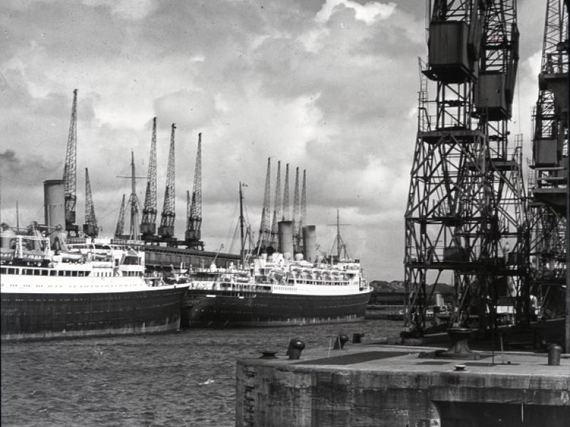 Canadian Pacific Railway berth, Gladstone Dock | National Museums Liverpool