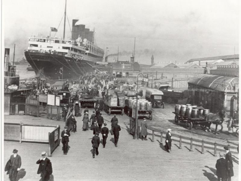 Photograph of Aquitania, Cunard Line | National Museums Liverpool