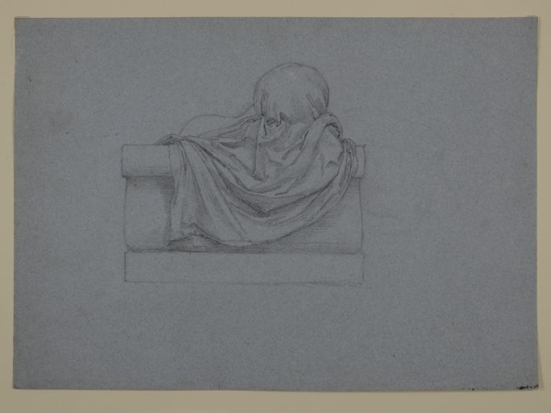 Study of Drapery on a Pedestal | National Museums Liverpool