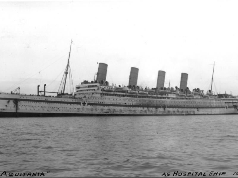 Photograph of Aquitania, Cunard Line | National Museums Liverpool