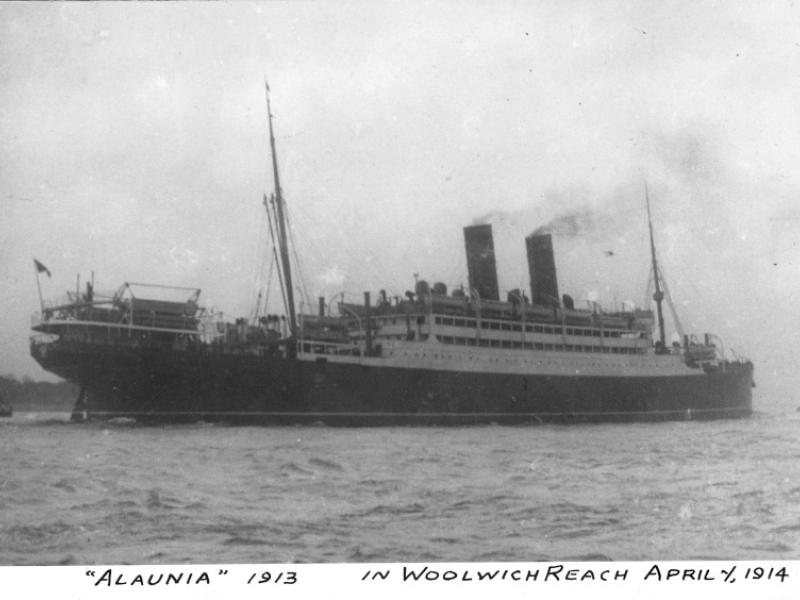 Photograph of Alaunia, Cunard Line | National Museums Liverpool